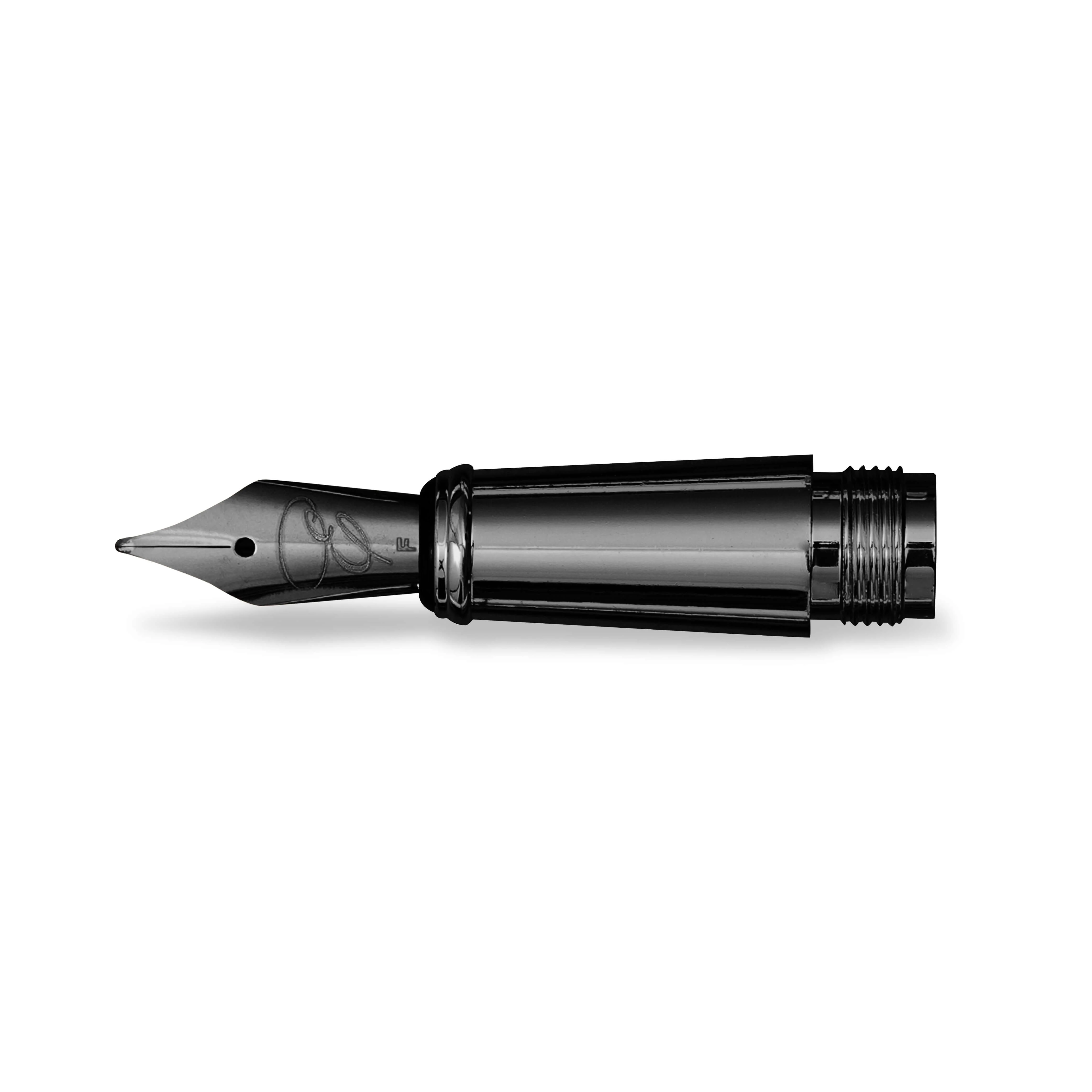 Replacement Nib with Ink Converter - All Black - Image 10