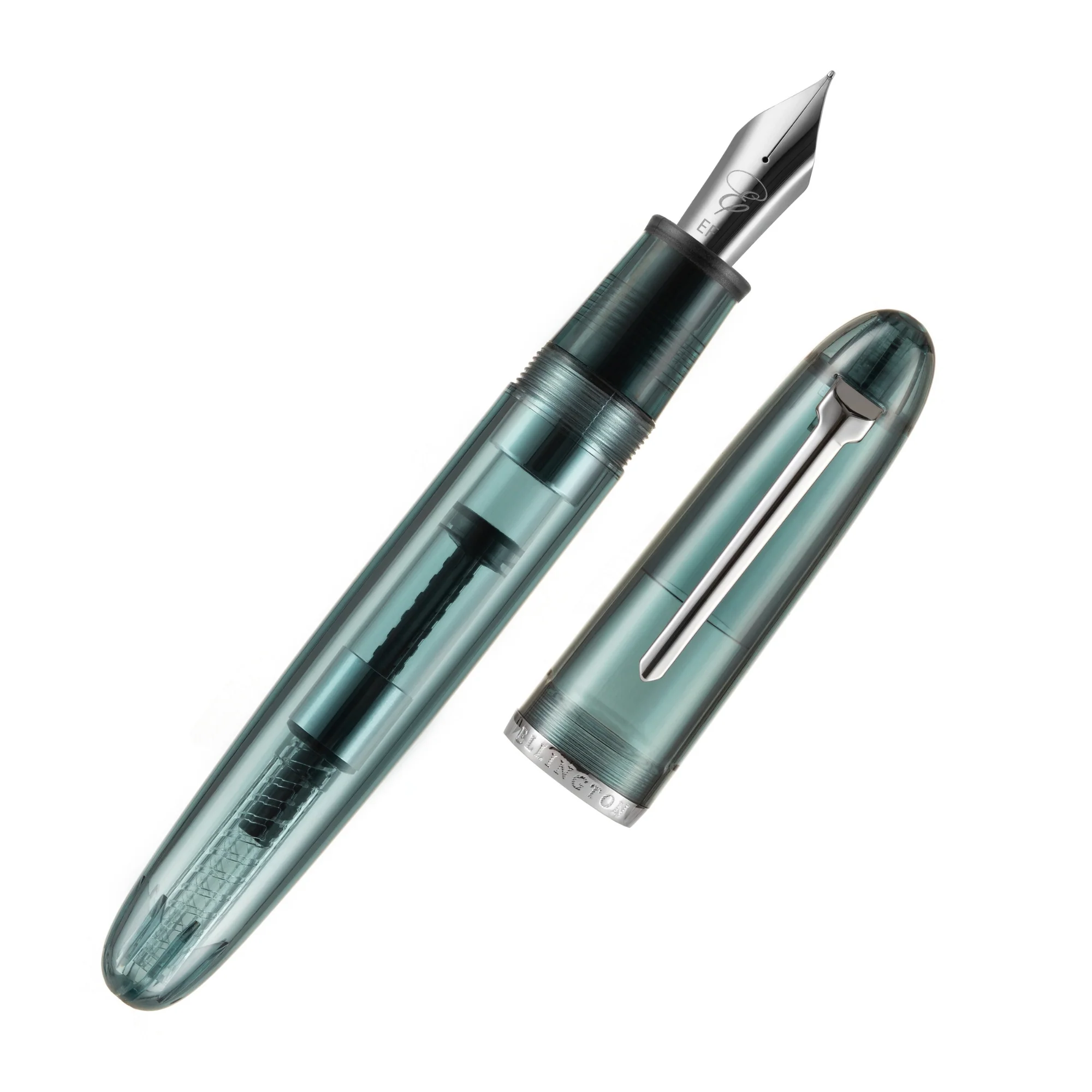 Azure Clarity - Transparent Fountain Pen - Image 12